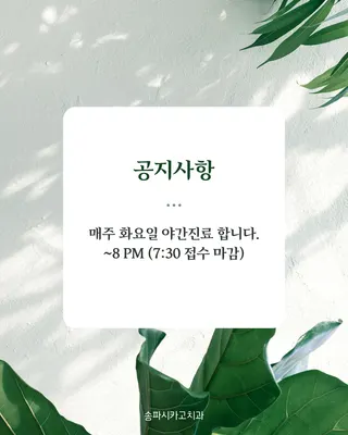 송파시카고치과의원 — 업체가 네이버 플레이스에 올린 사진 3