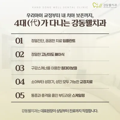 강동웰치과의원 — 업체가 네이버 플레이스에 올린 사진 2